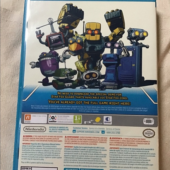 Wii U Star Fox GUARD  video game - Picture 3 of 4